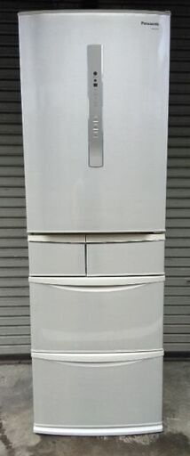 パナソニック 5ドア冷蔵庫 426L NR--E435T-N 2011年製 シャンパン 配送無料