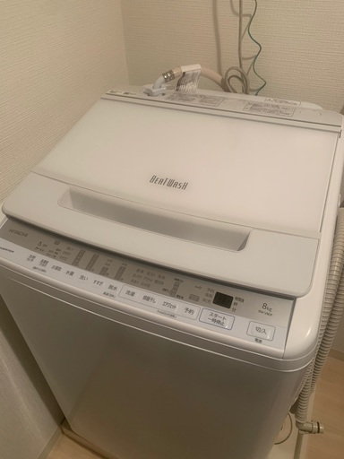 最終値下】日立全自動洗濯機 ビートウォッシュ BW-V80F(W) | www