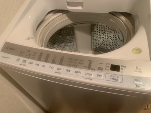 最終値下】日立全自動洗濯機 ビートウォッシュ BW-V80F(W) | www