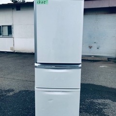 ②1405番 三菱✨ノンフロン冷凍冷蔵庫✨MR-C34S-W1‼️
