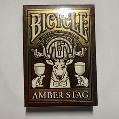 トランプ【5000個限定】bicycle amber stag ...