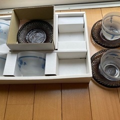 夏用　涼しげ茶器セット　箱あり　