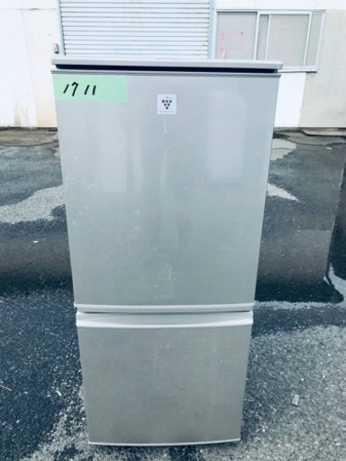 1711番 SHARP✨ノンフロン冷凍冷蔵庫✨SJ-PD14Y-D‼️