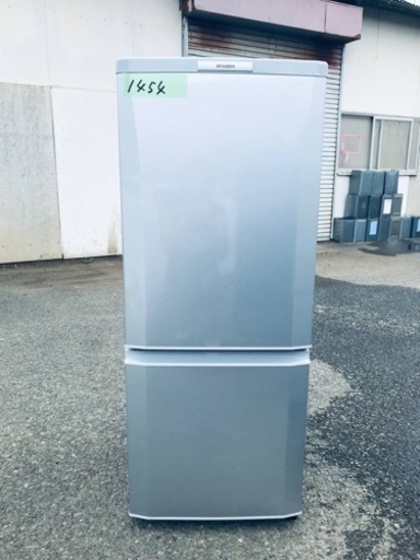 ①1454番 三菱✨ノンフロン冷凍冷蔵庫✨MR-P15T-S‼️