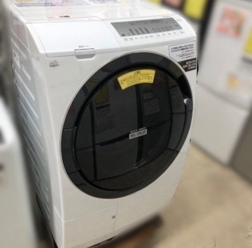 J1423 美品 日立 HITACHI BD-SG100FL 10kgドラム式洗濯乾燥機 ビッグ