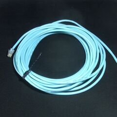 LANケーブル　CAT5　ブルー　１０M　中古