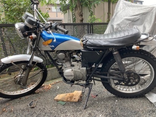 XL125 1975年　旧車　交換可能　イーハトーブ　タンデム