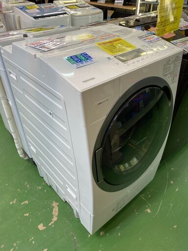 【愛品館八千代店】保証充実TOSHIBA2019年製12.0㎏全自動洗濯乾燥機TW-127V7L(乾燥7.0㎏)
