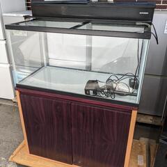 水槽台セット コトブキ 90cm 上部濾過器 ポンプ LEDライト