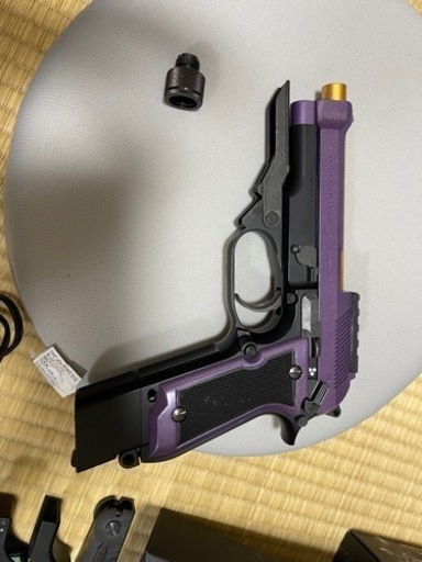 東京マルイ M93R 　　カスタムセット 楽天市場】【完成済み】 電動ハンドガン M93R フルオプション