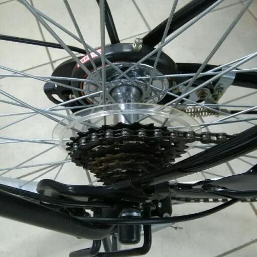 PRESTO シティサイクル 自転車 26インチ 6段変速