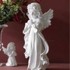 新品未開封　天使銅像　置物　インテリア装飾　天使の彫刻