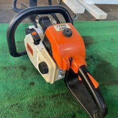 スチール チェーンソー 020 刃長さ 約380mm 混合 25:1 50:1 リコイル 