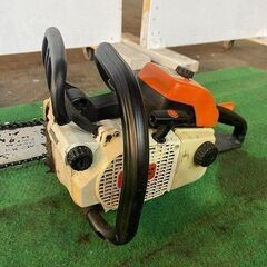 スチール チェーンソー 020 刃長さ 約380mm 混合 25:1 50:1 リコイル 