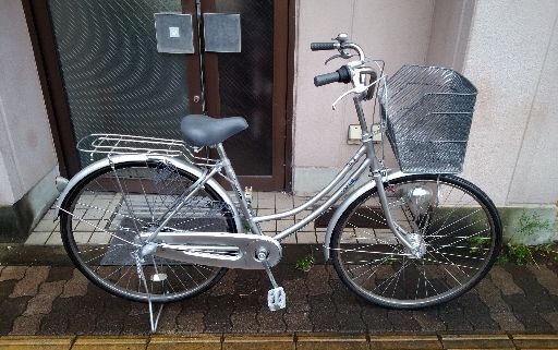 [MARUISHI] CAPE(ケープ)27吋ファミリーサイクル 内装3段/LEDオート/シルバー