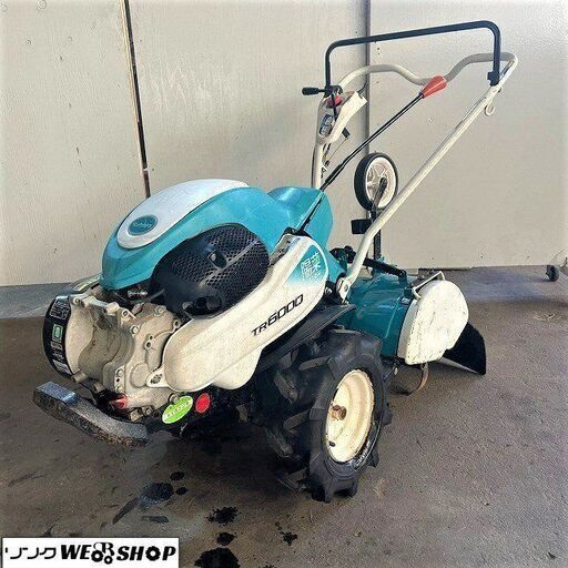 クボタ 管理機 TR6000 陽菜 デフロック 6.2馬力 作業幅500mm 正逆回転 耕運機 耕耘機 耕うん機 家庭菜園 ガソリン 中古品