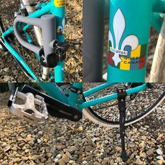 J0743 28インチ クロスバイク ルイガノ LGS-CHASSE マットエメラルド（グリーン）