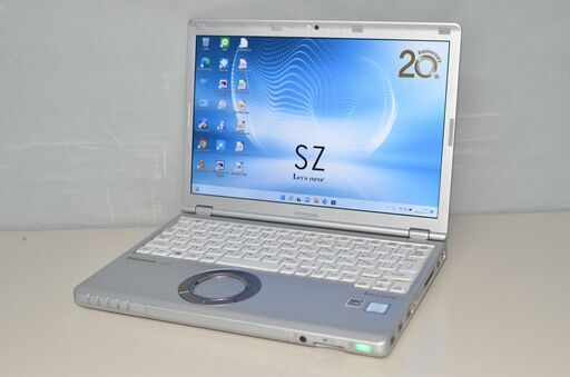 日本製 中古軽量ノートPC 最新Windows11 爆速SSD256GB Panasonic CF-SZ6EDYPR Core i5-7200U/メモリ8GB/12.1インチ/無線/カメラ/便利ソフト