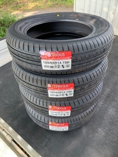 まだあります】155/65R14ヨコハマZERIOUSタイヤ4本