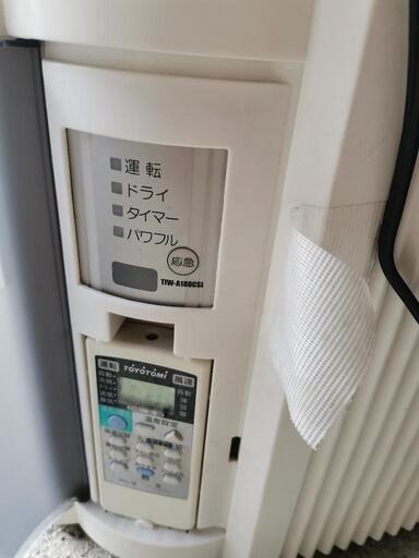 トヨトミ ルームエアコン TIW-A180C 2012年製美品 季節、空調家電