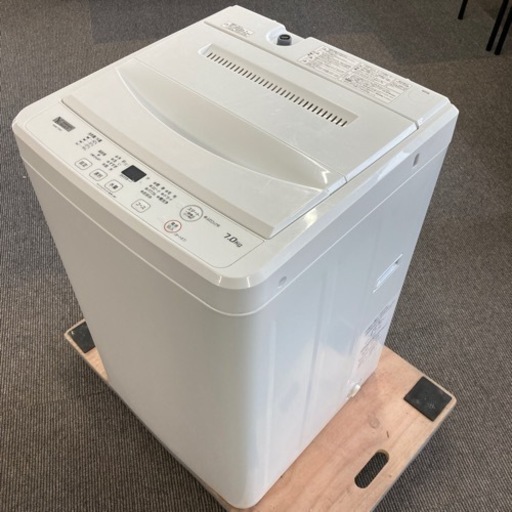 お取り置き中【中古品】ヤマダ YWM-T70H1 洗濯機 7.0kg 2021年製