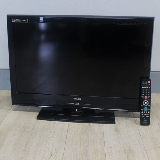 T147) 日立 液晶テレビ L32-XB07 2011年製 32型 BRAVIA BD-RE/BD-R搭載 HDD500GB内蔵 Blu-ray オートスイング HITACHI 地上 BS CS