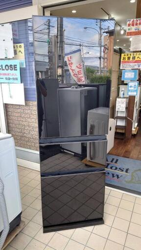 ☆【三菱】3ドア冷蔵庫 365L 2020年製 (ガラスコート・インバーター