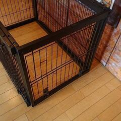 レイチェル ペットサークル 木製 ゲージ