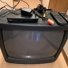 決まりました。SANYO ブラウン管テレビ　地デジチューナー付