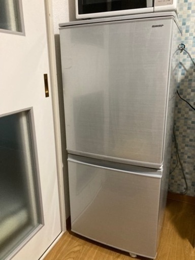 【決定しました】冷蔵庫(137L) SHARP 2018年製 【8月半ばまでに引き取れる方】