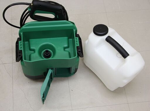 HiKOKI(旧日立工機) 18V コードレス高圧洗浄機 充電式 容量8L タンク