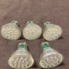 【状態良】IKEA LED電球5個　100V 345lm GU1...