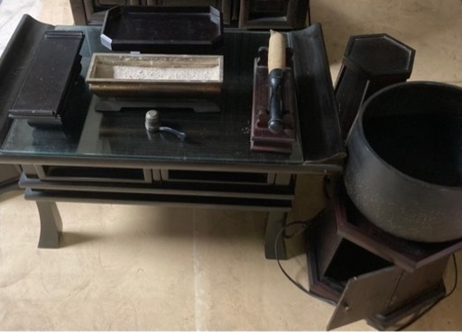 仏壇 本黒檀 お厨子自動開閉付き