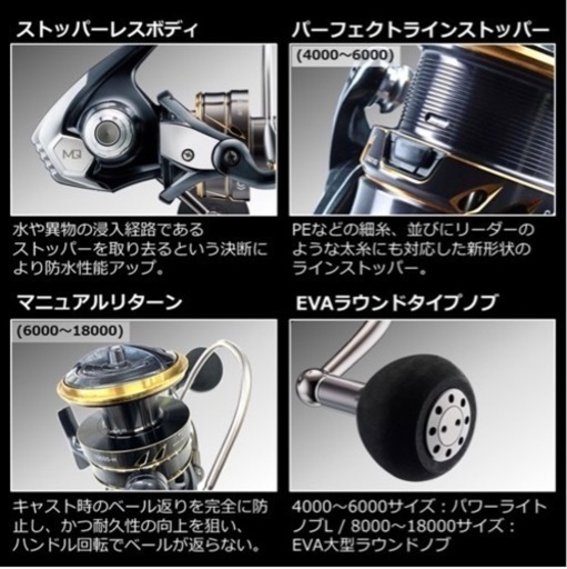 最終値下げ！おまけ付き】ダイワ スピニングリール 22