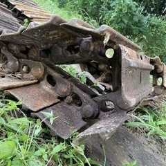 鉄キャタ 重機 バックホウ 油圧ショベル 大型 建機 履帯 コマツ 中古 キャタピラー