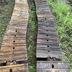 鉄キャタ 重機 バックホウ 油圧ショベル 大型 建機 履帯 コマツ 中古 キャタピラー