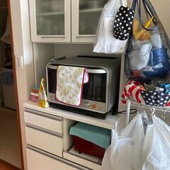 ニトリ キッチンボード 食器棚  横幅８０cm  