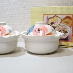 ミニ鍋セット☆耐熱食器 ぞうすい鍋 煮込みうどん 湯豆腐 サラダ...