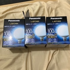 ボール電球　昼光色相当　100形相当　LED  Panasonic