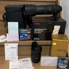 総額29万円相当　Nikonフルサイズ望遠+SIGMA150-5...