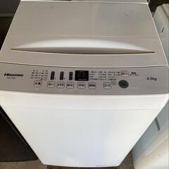 ★早いもの勝ち★2021年製　Hisense洗濯機　4.5㌔