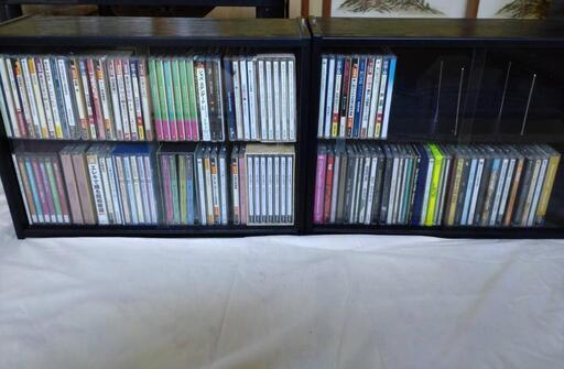 中古CDまとめて一万円 (棚付き)
