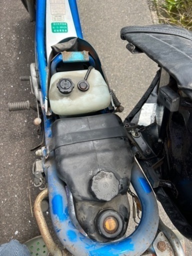 ヤマハ　チャッピー　80CC? クラッチ式　初爆確認　レストアベース