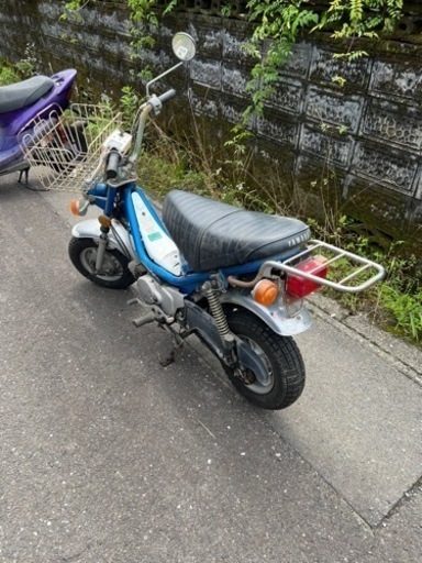 ヤマハ　チャッピー　80CC? クラッチ式　初爆確認　レストアベース
