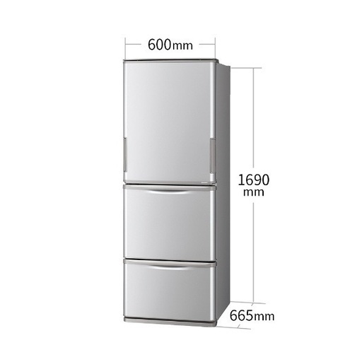 冷蔵庫 シャープ SJ-W351C-S ※価格交渉可 | real-statistics.com