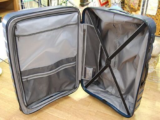 バッグ Samsonite スーツケース TSAロック 3桁ダイヤル ネイビー 紺色 
