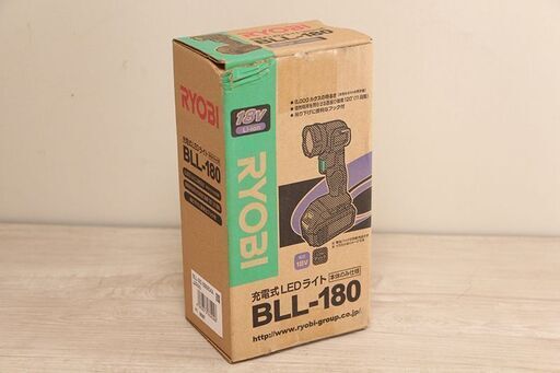 未使用 RYOBI 18V 充電式ブロワBBL-180 LEDライト BLL-180 リョービ まとめて 本体のみ (D4476shtY)