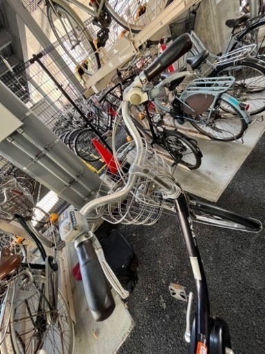 電動アシスト自転車 ヤマハPAS 26インチ サドル新品 近隣宅配可能