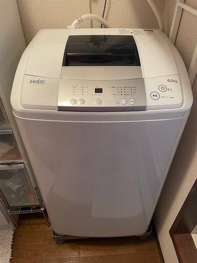 ハイアール 縦型洗濯機 6.0kg - 生活家電