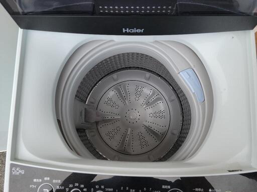 ハイアール洗濯機5.5キロ　JW-C55D